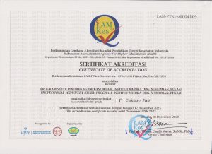 SERTIFIKAT AKREDITASI PENDIDIKAN PROFESI BIDAN 2020-2025
