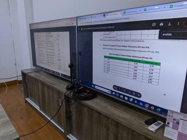 Pelaksanaan AMI Prodi Bisnisn Digital (S1) dan Manajemen Ritel (S1), 26 Agutus 2025